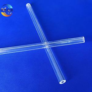 Tubo de Quartzo Transparente de Alta Pureza, Tubulação de Vidro de Quartzo Resistente ao Calor para Laboratório e Indústria - Product Image 2