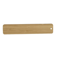 Marque-page en bois sur mesure, découpe laser, logo personnalisé, artisanat en bois, couleur bambou, vente chaude