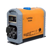 Chauffage d'appoint diesel tout-en-un 24V/12V pour camions, camping-cars et chauffage domestique - Nouvelle version améliorée