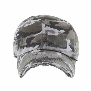 Gorra de Béisbol de Camuflaje Desgastada y Lavada, Estilo Dad Hat - Product Image 2