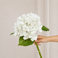 Fleur artificielle d'hortensia hawaïen réaliste en gros, tige unique, fleur naturelle pour la décoration de mariages, de maisons et d'événements
