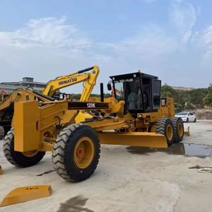 รถเกรดเดอร์ CAT 120k มือสอง นำเข้าจากญี่ปุ่น แบบตีนตะขาบ พร้อมปั๊มและมอเตอร์ ราคาโรงงาน - Product Image 1