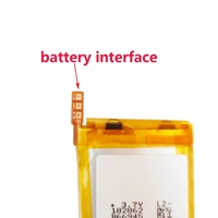 Baterai Pengganti 616-0467 untuk iPod Nano5 5G Generasi ke-5 250mAh 8GB MP3 Li-Polymer Isi Ulang Nano 5