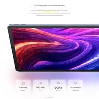 Vente en gros de tablettes Lenovo Xiaoxin Pad 11, processeur MTK Dimensity 6300, 8 Go de RAM, 256 Go de stockage, écran 11 pouces 2.5K 90 Hz IPS, Android 14, batterie 7040 mAh, tablette éducative