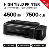 Imprimante jet d'encre 4 couleurs format A4 L130 pour encres pigmentées de sublimation – Nouveaux composants de machine – Vente chaude pour les industries de détail
