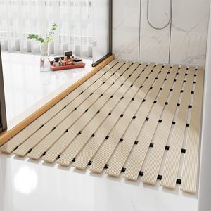 Alfombrilla Antideslizante de PVC <span class=keywords><strong>para</strong></span> Bañera y Ducha, Diseño Moderno Impermeable <span class=keywords><strong>para</strong></span> la Seguridad del Baño, <span class=keywords><strong>para</strong></span> Personas Mayores y Niños - Product Image 4