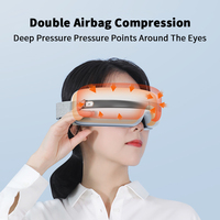 Masseur oculaire intelligent portable 2026 avec compression 3D chaude/froide, télécommande sans fil, fonction de minuterie et sans bruit
