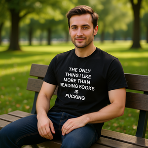 Camiseta de Hombre Negra de Manga Corta, 100% Algodón, Diseño con Letras Estampadas, Cuello Redondo, Corte Regular, Estilo Casual - Product Image 3