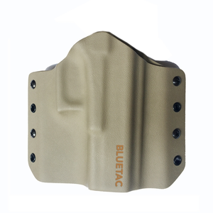 Hoge Kwaliteit Bluetac <span class=keywords><strong>Kydex</strong></span> Owb Recht Zand Kleur Pistool Holster Fit Populaire Modellen - Product Image 2