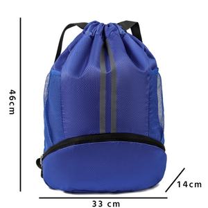 Mochila Deportiva Profesional Personalizada de Poliéster con Cordón y Cierre, con Logotipo Personalizado para Deportes o Compras - Product Image 2