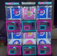 Usine en gros pas cher automatique Clip Machine populaire mignon Style monnayeur Machine de jeu pour parc d'attractions