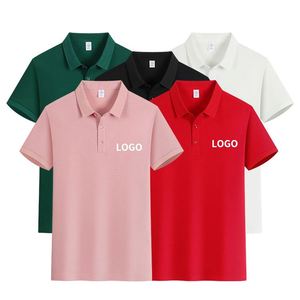 Polos de Golf Personalizados OEM de Alta Calidad con Logotipo Bordado, Color Sólido, Clásicos, de Algodón y Spandex, con Cuello Tipo Blade - Product Image 2