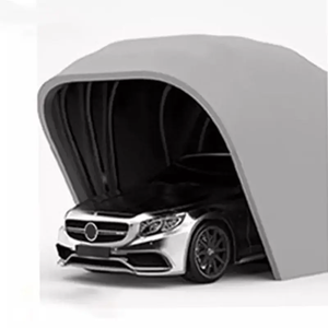 Tettoia Pieghevole per <span class=keywords><strong>Auto</strong></span>, Copertura Portatile con <span class=keywords><strong>Protezione</strong></span> UV 90% e Rifiuto IR 60%, Impermeabile, Facile da Installare, Struttura in Acciaio per Esterni - Product Image 1