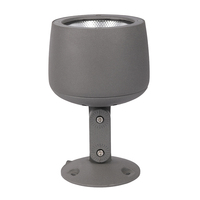 Projecteur de jardin en aluminium LED avec compatibilité DC/AC, lumière blanc chaud
