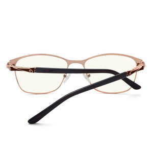 Lunettes anti-lumière bleue rectangulaires à monture intégrale pour femmes Grey Jack 5120, montures de lunettes pour adultes - Product Image 1
