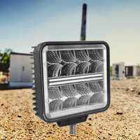 Einstellbare LED-Arbeitsleuchte für LKWs und Autos Langlebig Wasserdicht ECE R10 Zertifiziert Flut-/Spot-Lichtstrahl 48W Weiß Auto-Außenbeleuchtung