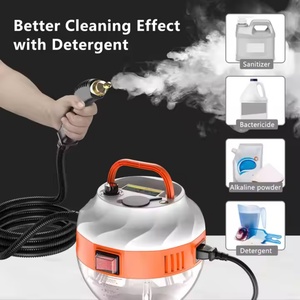HighTemperature Portable Handheld for Kitchen Car Household Use Steam Cleaner Machine Pressurized Cleaning Brush Heads - Product Image 2