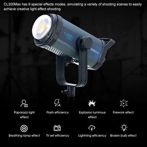 ZSYB Photographie <span class=keywords><strong>Studio</strong></span> Caméra 512 DMX Contrôle 300watt 2700K-6500K Led Vidéo Lumière Photographique - Product Image 4