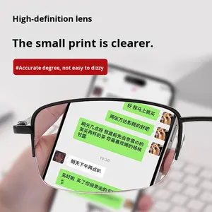 <span class=keywords><strong>Gafas</strong></span> <span class=keywords><strong>de</strong></span> lectura con montura cuadrada <span class=keywords><strong>de</strong></span> luz azul y color progresivo UV400 <span class=keywords><strong>de</strong></span> <span class=keywords><strong>gama</strong></span> <span class=keywords><strong>alta</strong></span>, Metal <span class=keywords><strong>de</strong></span> Gas <span class=keywords><strong>de</strong></span> <span class=keywords><strong>alta</strong></span> calidad para hombres y mujeres - Product Image 5