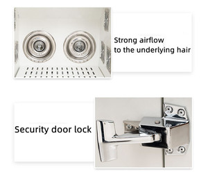 Gran oferta, soplador de pelo automático inteligente <span class=keywords><strong>para</strong></span> mascotas, caja secadora, cabina de secado, jaula, máquina de aseo <span class=keywords><strong>para</strong></span> <span class=keywords><strong>perros</strong></span> y gatos - Product Image 2