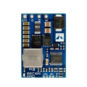 Module abaisseur de tension Matek Model Aircraft BEC 12S-PRO avec protection TVS, tension d'entrée 9V-55V, fabriqué à Guangdong, emballage en boîte couleur FXB - Product Image 2