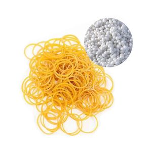 Elastomero Termoplastico TPE TPR75A Bianco e Nero per Estrusione, 25KG/pezzo, Resistente alle Intemperie per Tubi di Drenaggio e Tubi in Plastica - Product Image 2