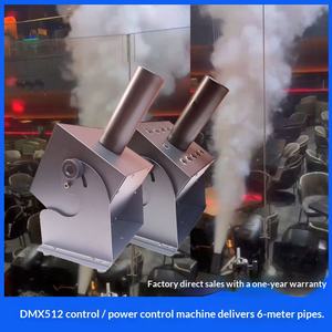 Colonne de jet de CO2 professionnelle avec éclairage LED multicolore pour les spectacles de bar, discothèque, scène, machine à effets spéciaux sans fumée - Product Image 2