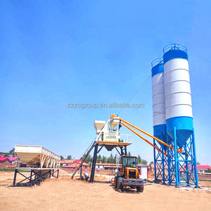 Mini <span class=keywords><strong>Plant</strong></span> Batching Beton Otomatis Penuh 90m3/jam dengan Mesin <span class=keywords><strong>Mixer</strong></span> <span class=keywords><strong>JS1500</strong></span>, Lini Produksi Mobile untuk Dijual - Merek Sinoma - Product Image 1