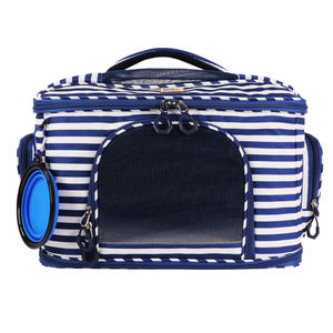 Práctica Bolsa de Transporte para Mascotas, Diseño Clásico, Impermeable, con Cierre de Cremallera, Diseño Acolchado y Transpirable para Perros Pequeños - Product Image 1