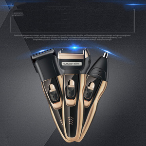 2024new <span class=keywords><strong>Afeitadora</strong></span> eléctrica <span class=keywords><strong>Afeitadora</strong></span> recargable 3 en 1 Cuchilla para Barba de alta potencia - Product Image 5