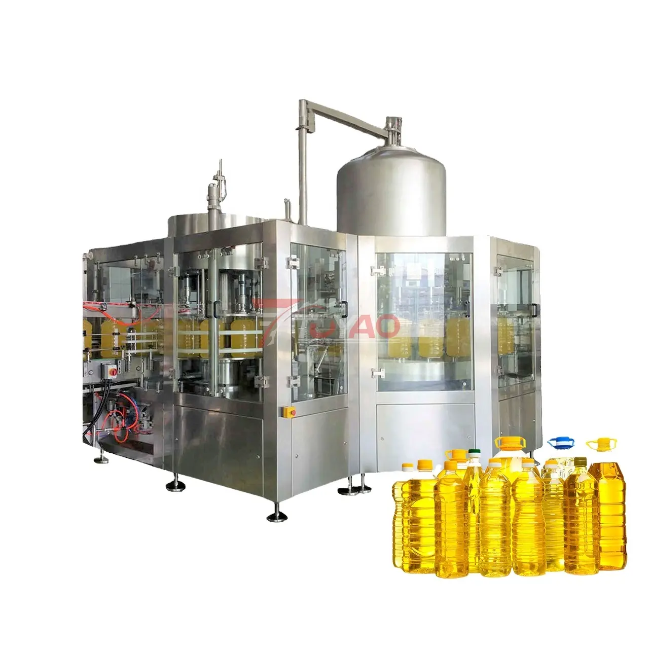 TUYAO 자동 액체 오일 충전기 식물성 기름 충전 생산 라인 오일 충전 기계