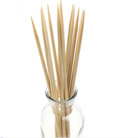 Bâton de Barbecue rond en bambou jetable, brochettes de bambou, bâton de Barbecue