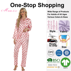 Conjunto de <span class=keywords><strong>Pijama</strong></span> de Satén Floral de Lujo para Mujer, Camiseta de Manga Larga, Pantalones Largos, Secado Rápido, Transpirable, Estilo Europeo, Informal - Product Image 1