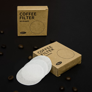 Papier filtre à café rond jetable 51 mm 58 mm pour cafetière Moka et cafetière à filtre - Product Image 1
