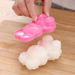 ชุดแม่พิมพ์ข้าวปั้นรูปตุ๊กตาการ์ตูน สำหรับทำซูชิ บิ่นโต ใช้ในครัว DIY - Product Image 4