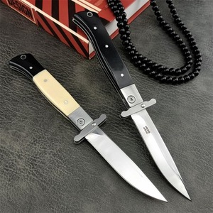 Cuchillo Plegable de Bolsillo para Camping de Alta Calidad, DIY OEM, Hoja 440C, Mango de ABS, Aluminio, Herramientas para Senderismo y Pesca al Aire Libre, Regalos para Hombres - Product Image 1