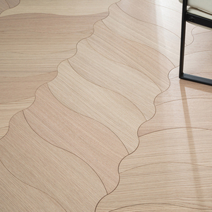 Parquet en noyer multicouche T&G de qualité AB, finition brillante, anti-rayures, silencieux, installation rapide, 14 mm, 18 mm, 20 mm, pour bâtiments commerciaux - Product Image 1