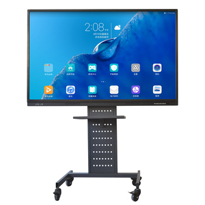 Factory-Direct 85 Inch Moniteurs Electronic Whiteboard Android Window Dual System Interactive <b>Board</b> for Meeting - Product Image 2