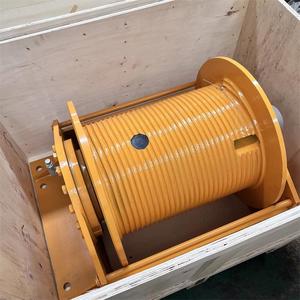 Single <strong>Drum</strong> <strong>Steel</strong> Hydraulic <strong>Winch</strong> 10000/11000/12000 Lbs 5t 5000kg 20m Rope US DOT Certified for Tractors/Boats/Yachts - Product Image 4