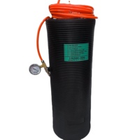 Bouchon de tuyau gonflable en caoutchouc de 150-1400 mm pour la réparation de canalisations d'égout et le blocage des drains, ballon de réparation robuste sans tranchée