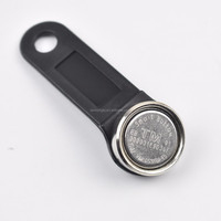 Clé Dallas TM1990A-F5 IButton avec anneau métallique, étanche, interface 1-Wire, 2.8-6.0V, contrôle d'accès, sonde magnétique