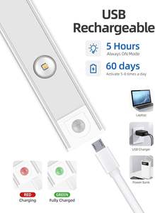 Vente en gros de lampes à LED à détecteur de mouvement de 40 cm pour armoire, placard, cuisine, chambre à coucher, éclairage sous l'armoire - Product Image 5