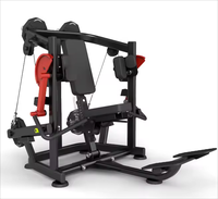 Nouveau design Gym fitness équipement pec pont musculation arrière pec pont mouche machine poitrine presse plaqué chargé pec dec