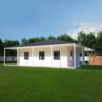 Panneau sandwich écologique de luxe, imperméable, pour maison, hôtel, complexe hôtelier et abri de voiture, design moderne, alimenté à l'énergie solaire, avec garantie