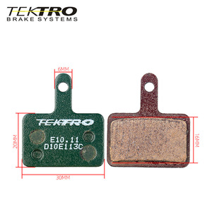 Pastillas de freno de bicicleta Tektro E10.11 de resina para frenos de disco de bicicleta de montaña - Product Image 2