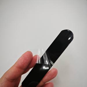 Nano cinta reutilizable negra de doble cara con forma personalizada Después del lavado, el adhesivo se puede restaurar y reutilizar - Product Image 2