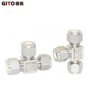 HC-276 Hastelloy Alloy T-Connector High-Pressure Compression Fitting for <b>Other</b> <b>Connectors</b> - Product Image 2