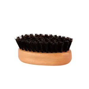 Promotion Price Private label Good Quality Wooden Soft Bristles Beard Brushes, Wholesale Nylon& Boar Bristles Hair Brushes