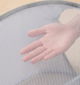 Collapsible and Portable Mesh Clothes Washing Laundry <b>Hampers</b> with Reinforced Carry Handles - Product Image 2