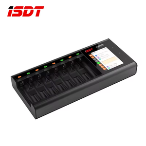 Neues ISDT N8 Mehrkanal-18W-1,5A-8-Slot-LCD-Ladegerät mit Schnellbalancierung für <span class=keywords><strong>AA</strong></span>/AAA-Akkus, geeignet für Li-Ion, LiHv, Life, NiMh, RC-Teile und Drohnen. - Product Image 2